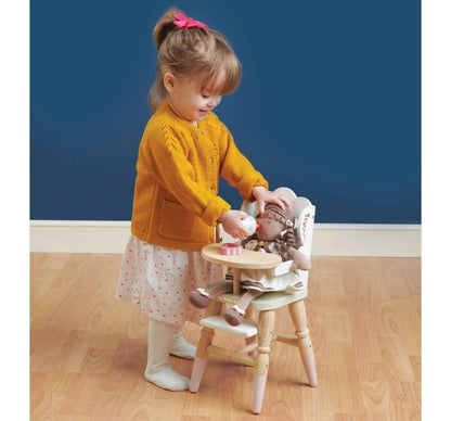 Dolls Wooden High Chair