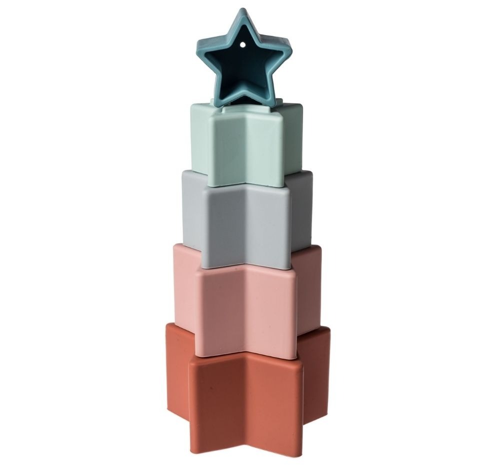 Simply Silicone Stacking Stars