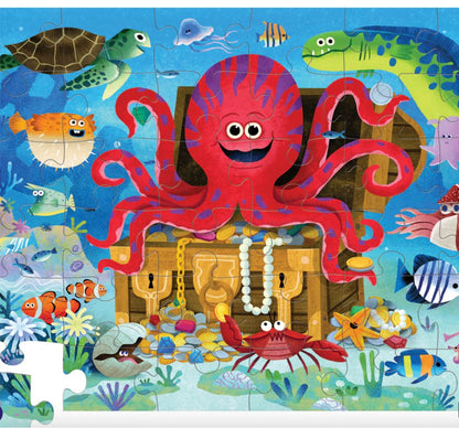 Shaped Box Puzzle Octopus 36 Pc