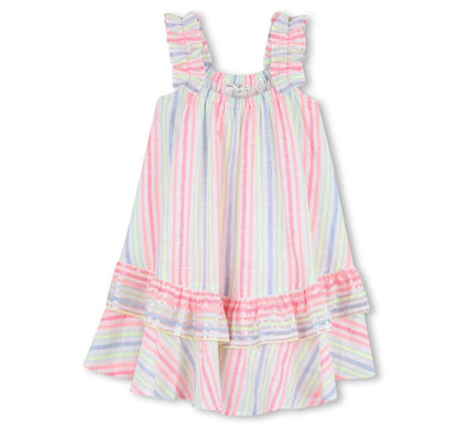 Striped Sleeveless Dress