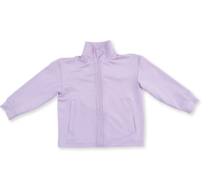 Tiny Tumblers Activewear Lila Mock Neck Active Jacket