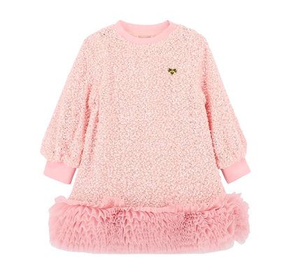 Boucle Sequin Dress