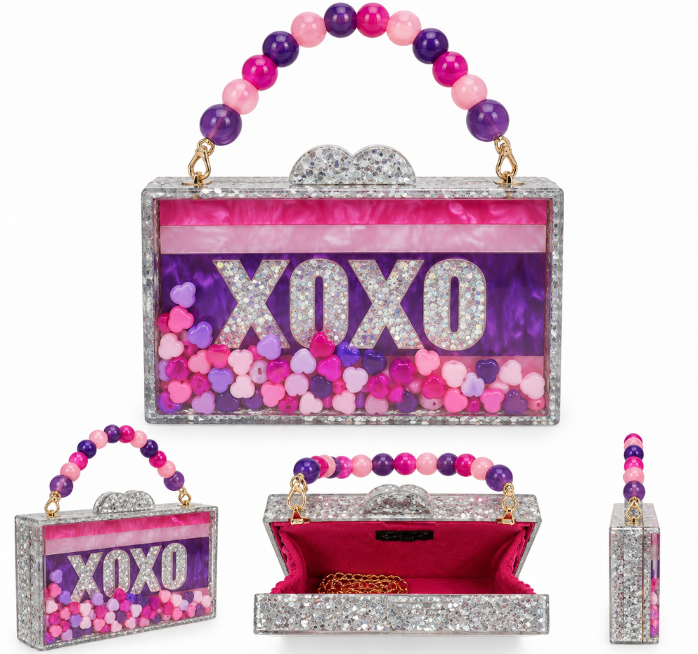 Acrilic Box Bag XOXO
