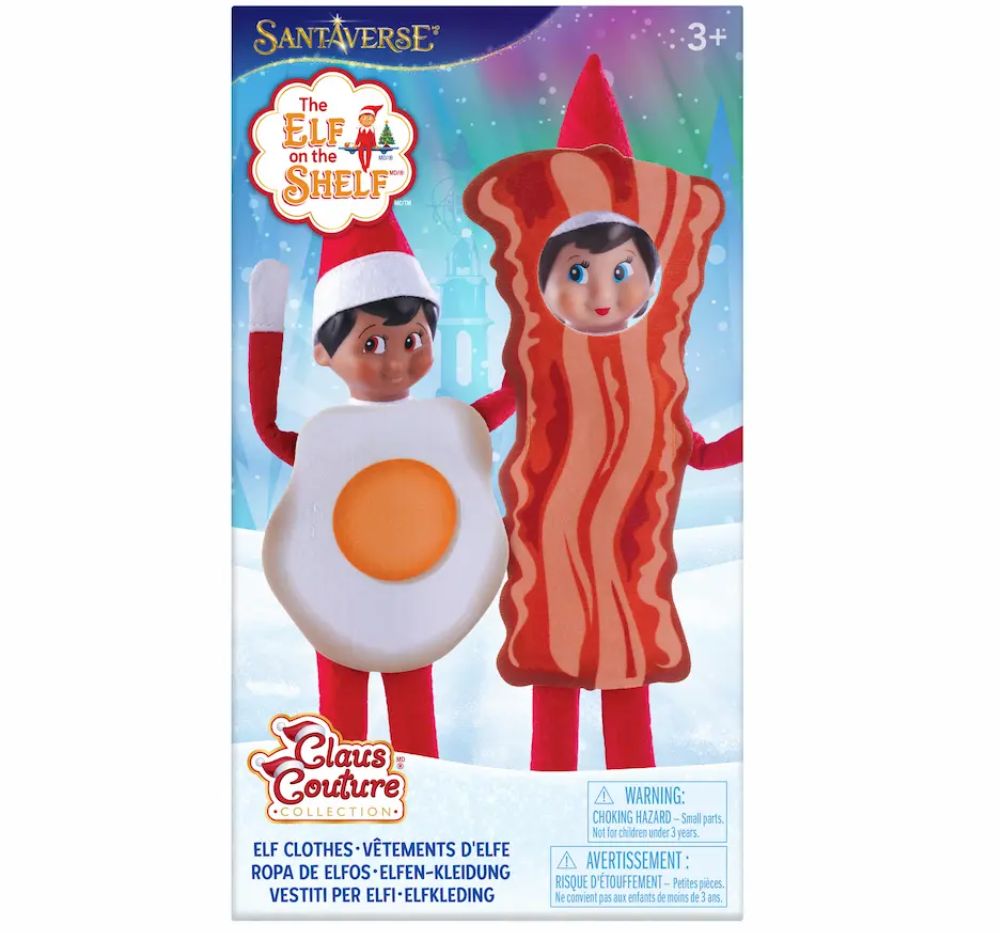 Bestie Costume Set Bacon & Eggs