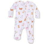 Fancy Pets 2 Way Zipper Ruffle Back Footie