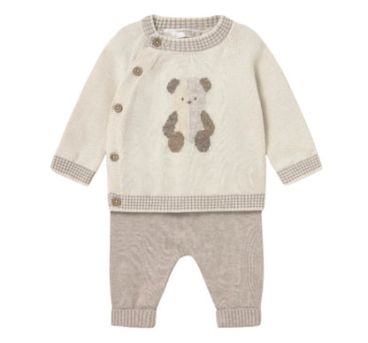 Conjunto Pantalon Tricot Moca Vigore
