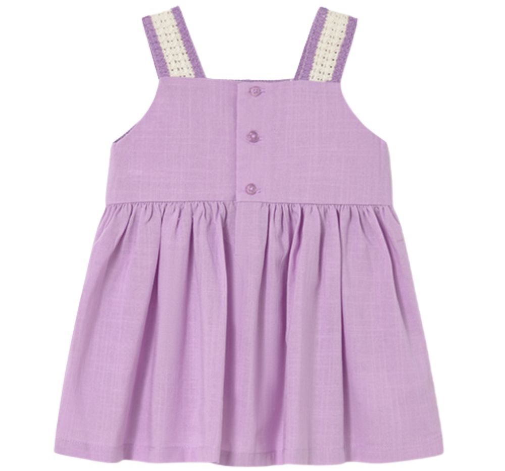 Vestido Combinado Crochet