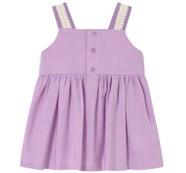 Vestido Combinado Crochet