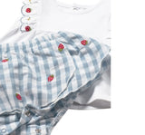 Conjunto Falda Cuadros y Playera