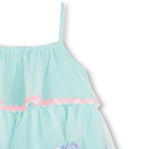 Sleeveless Ruffle Tulle Dress