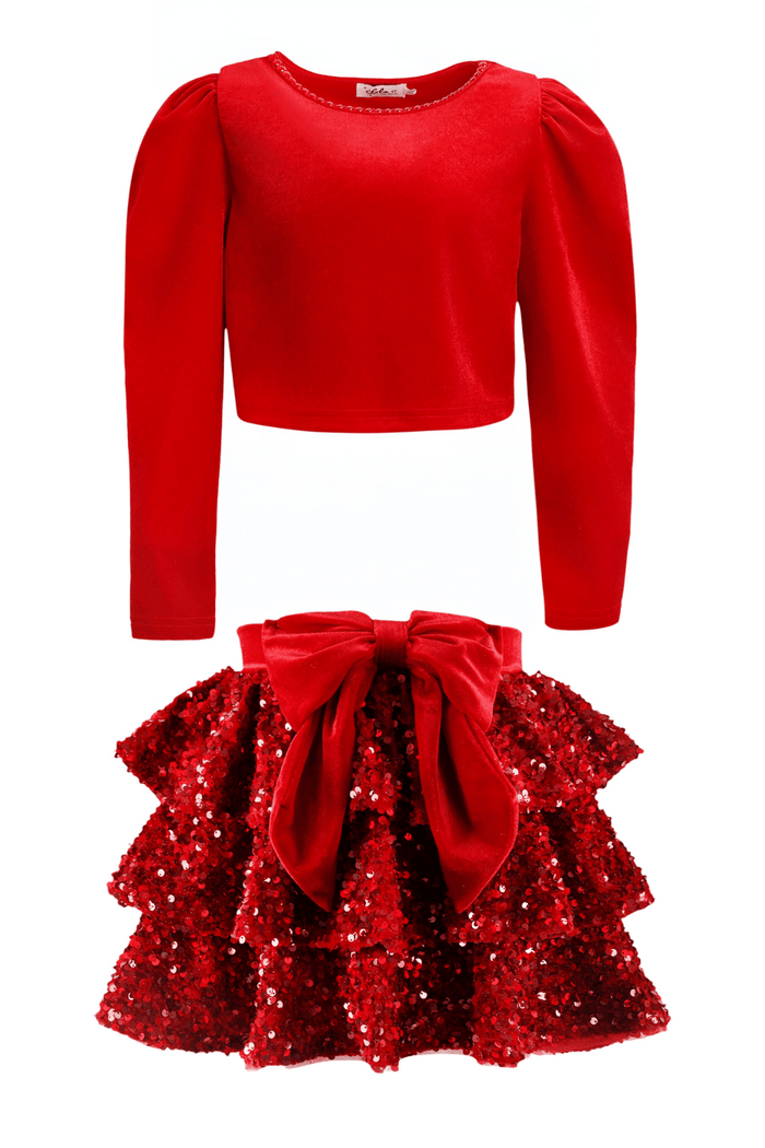 Stardust Velvet Party Set