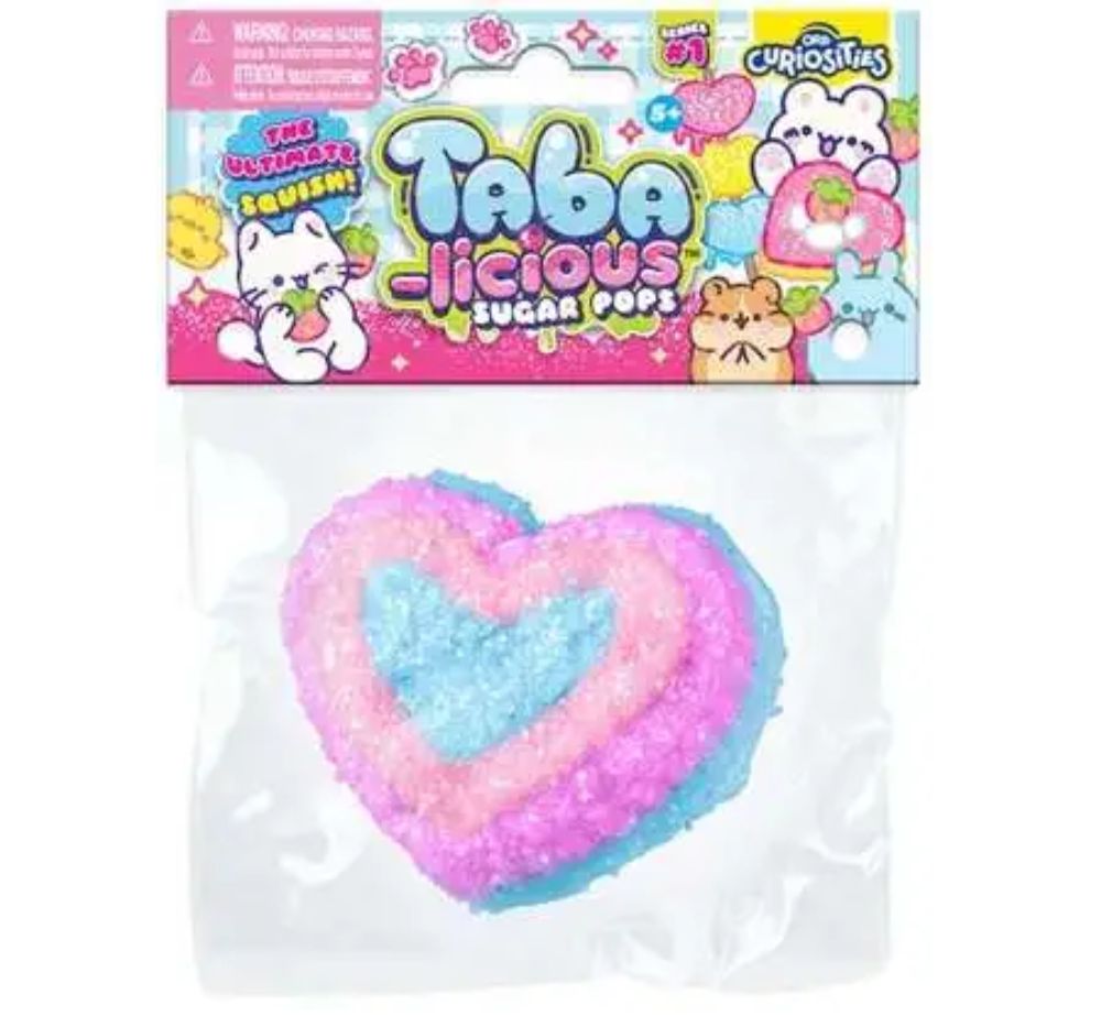 Taba-licious Sugar Pops Heart Blue-Purple