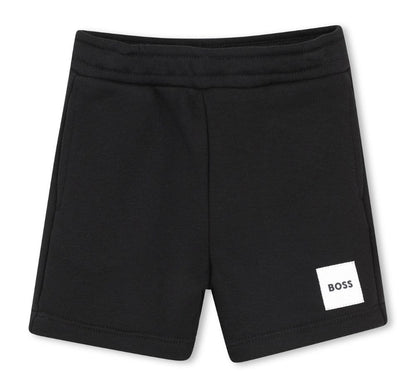 Joggging Shorts In Fleece Black