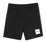 Joggging Shorts In Fleece Black