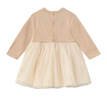 Vestido Combinado Tricot & Tull Hojaldre