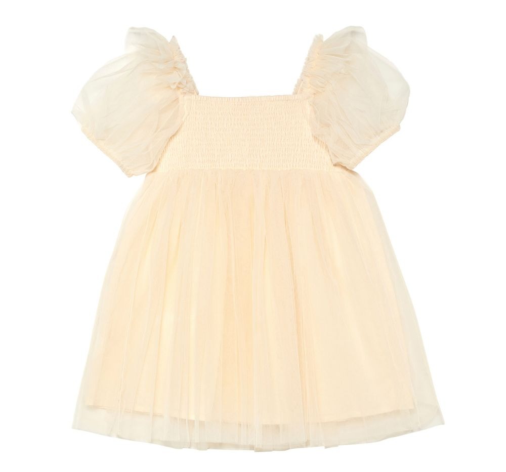 Bebe Daffodil Dream Tulle Dress