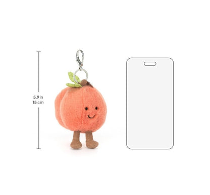 Amuseables Peach Bag Charm
