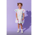 Rainbow Shooting Star Sequin Dress