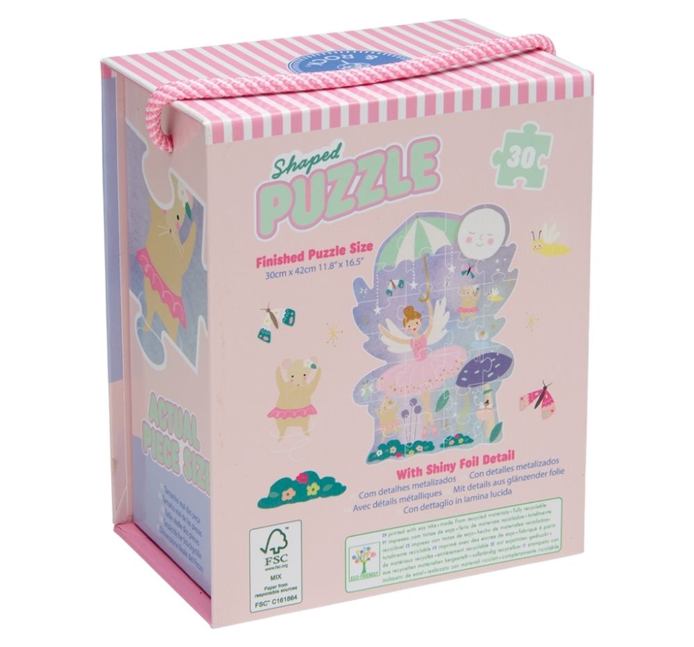30 PC Shaped Puzzle Fairy Moon