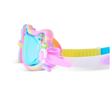 Tie Dye Tabby Swim Goggles Meowberry Breeze