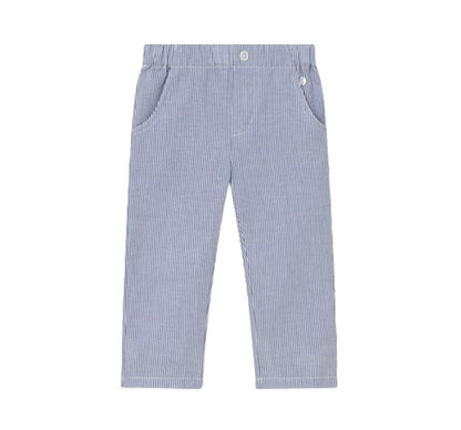 Polo Combinado y Pantalón Seersucker