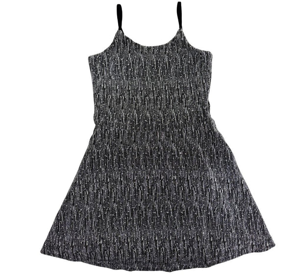Dress Black Silver Stud Knit