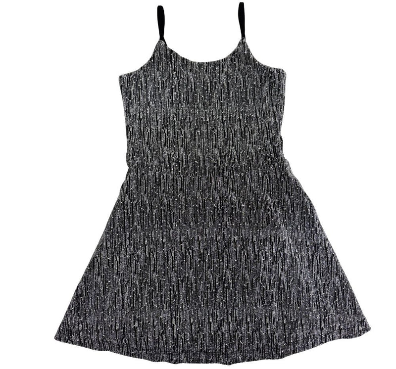 Dress Black Silver Stud Knit
