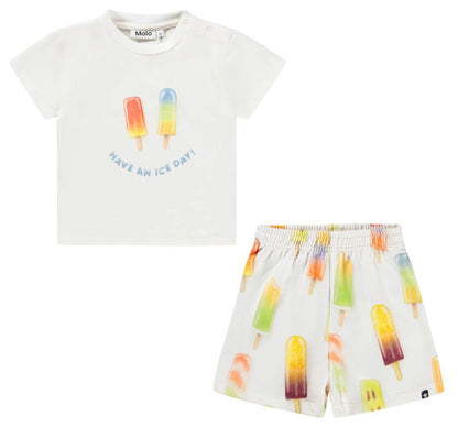 T-Shirt Ice Smile Baby & Short Popsicles