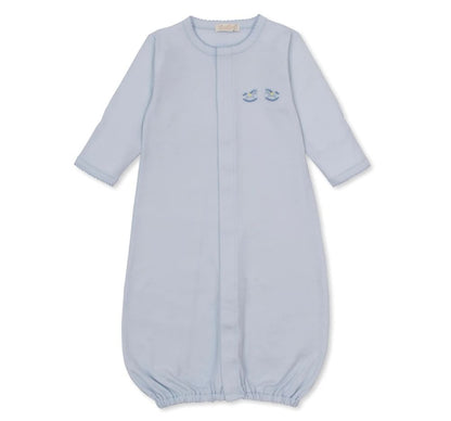 Conv Gown w/ Hand Light Blue Medley