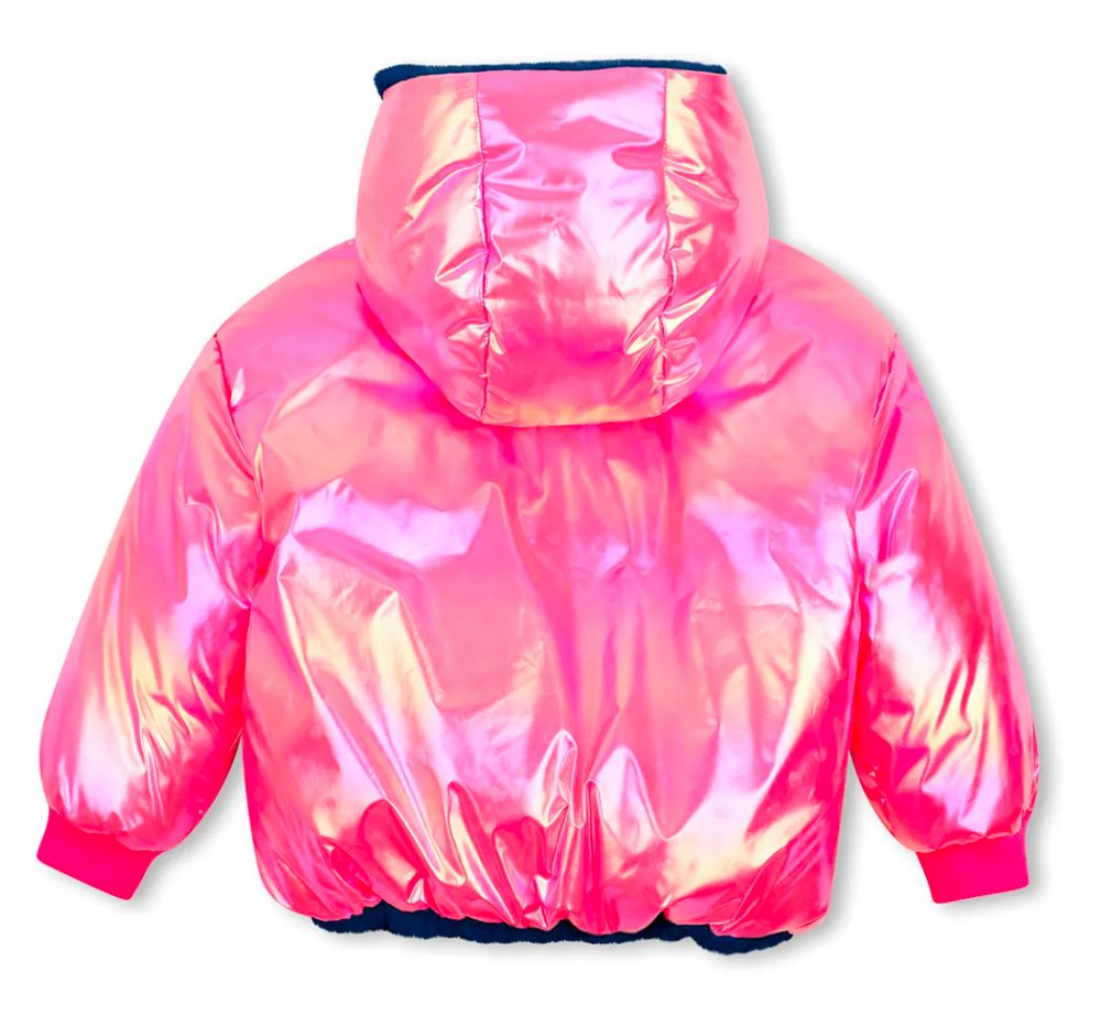 Reversible Faux Jacket Pink