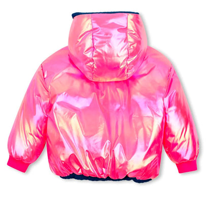 Reversible Faux Jacket Pink