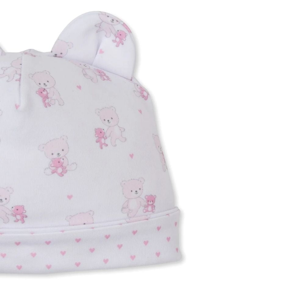 Teddy Bear Love-Hat Pink
