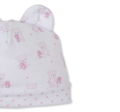 Teddy Bear Love-Hat Pink