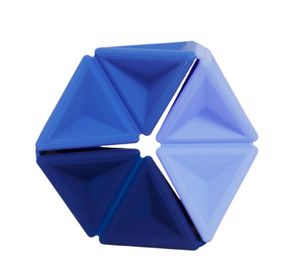 Pivot Silicone Flexagon Navy