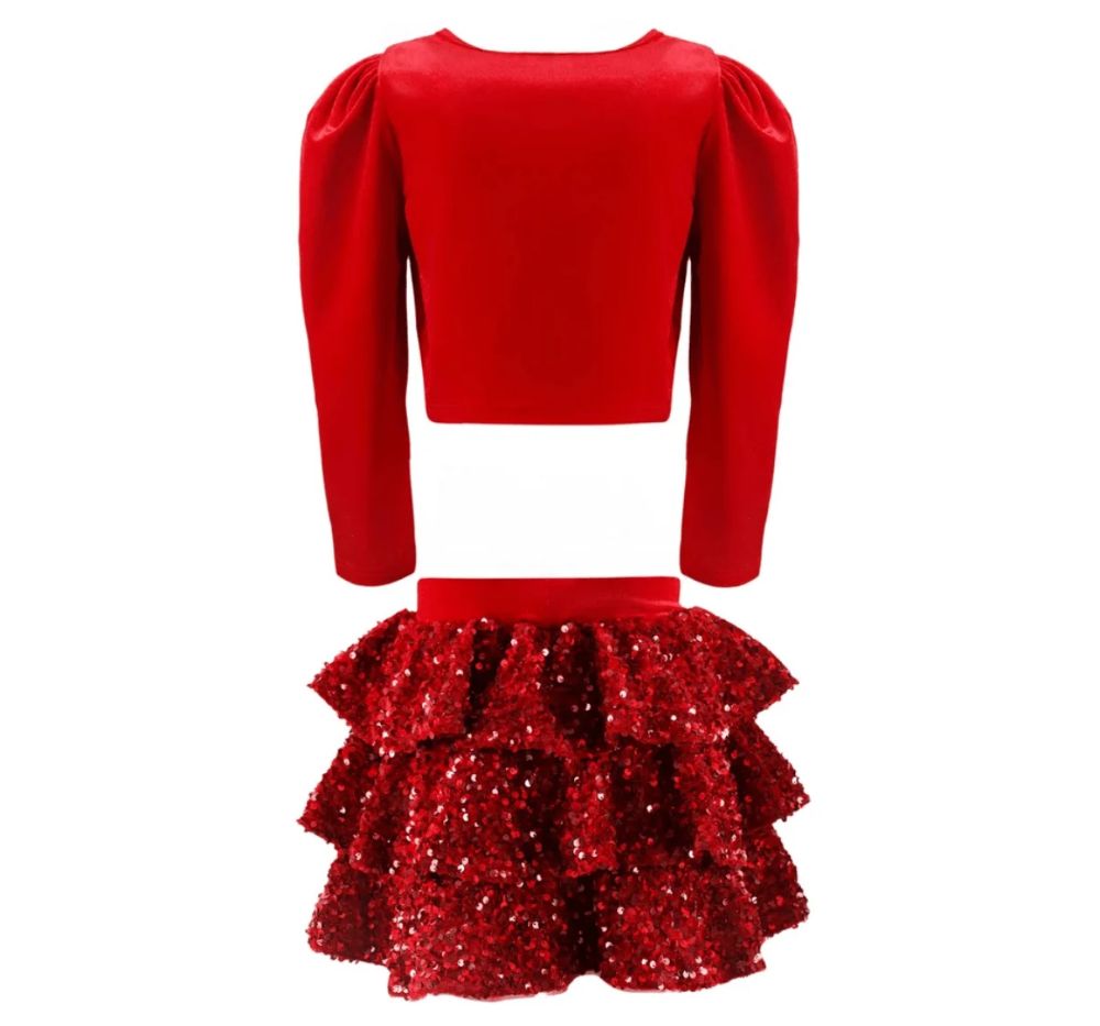 Stardust Velvet Party Set
