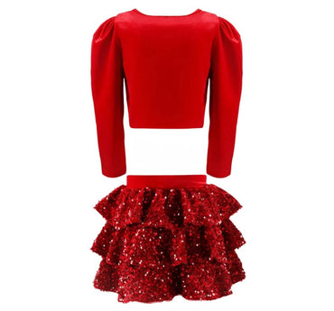 Stardust Velvet Party Set