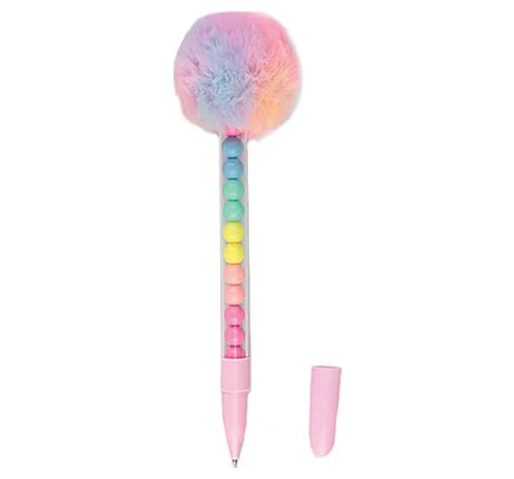 Pom-Pom Ballpoint Pens