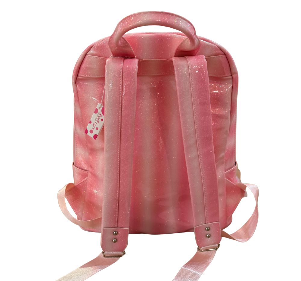Backpack Glitter Stripe Diy-Pink