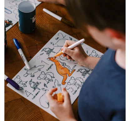 Aussie Animals Mini Coloring & Doodle Mat