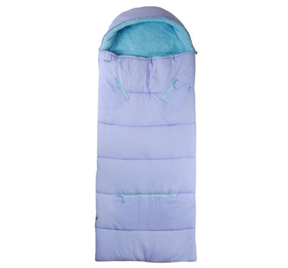 Sleep-N Pack Sherpa Big Kid Violet Dream