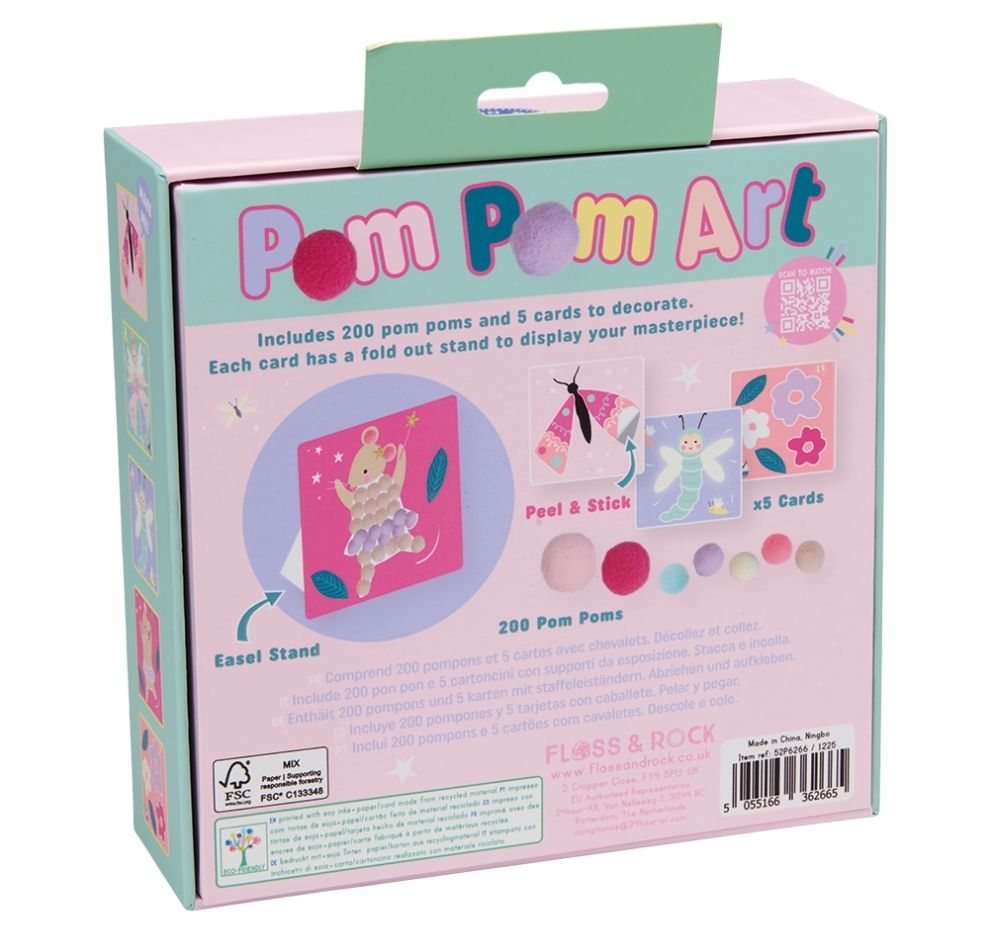 Pom Pom Art Fairy