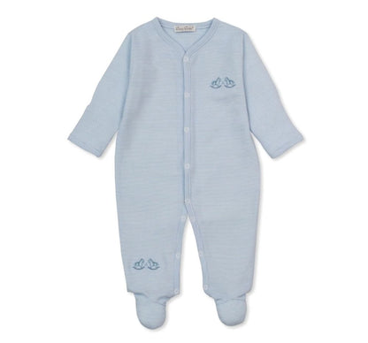 Footie Str Light Blue Rockers
