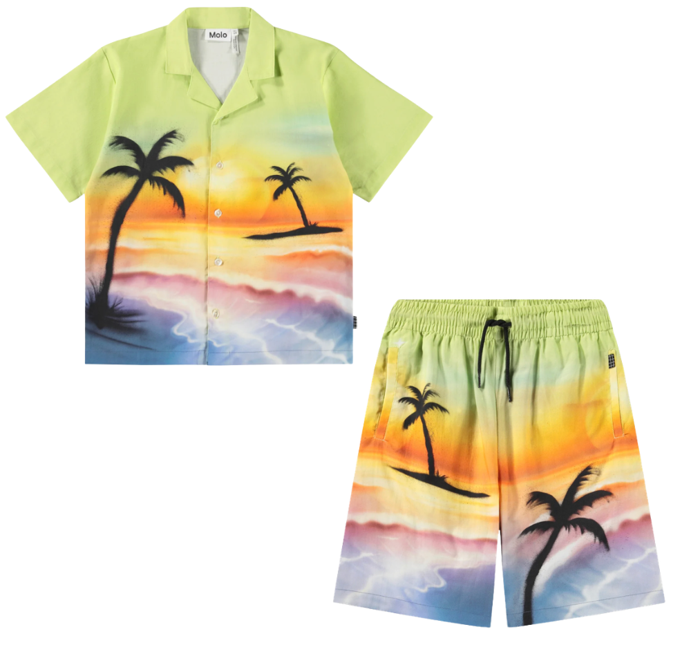 Shirt & Shorts Airbrush Beach