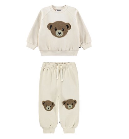 Sweatshirt & Soft Pants White Nose
