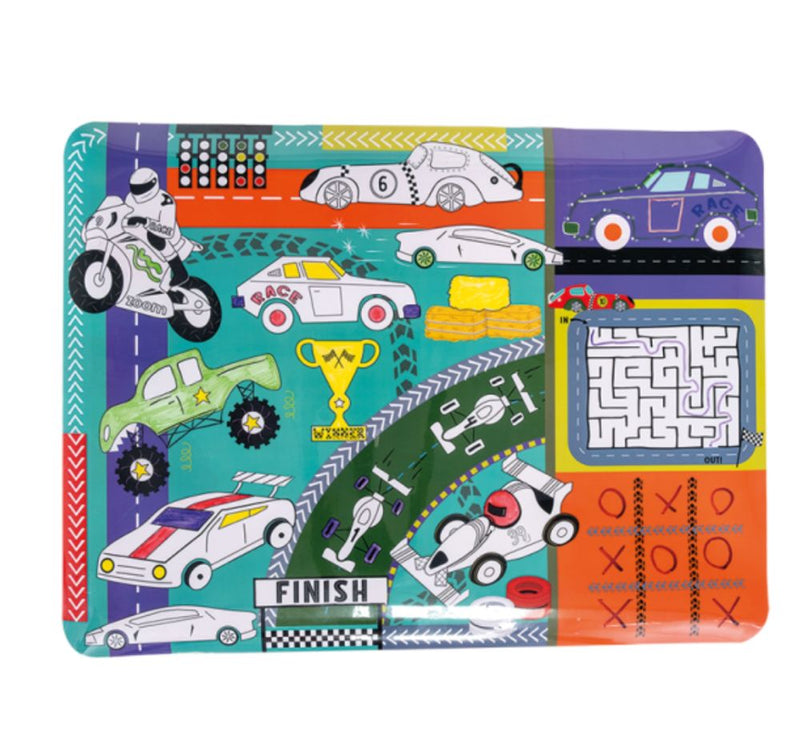 Colouring Fun & Games Mat Cars