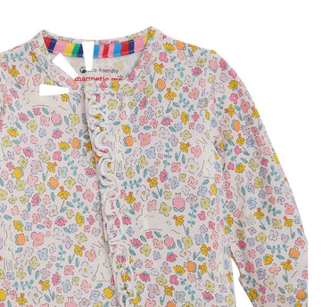 Bunny Blossom Magnetic Ruffle Footie