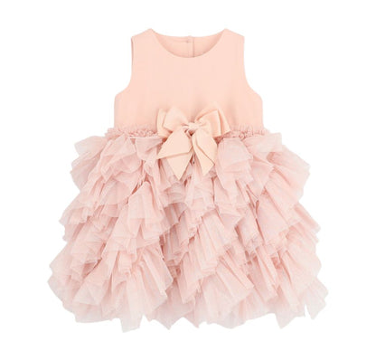 Cascade Waterfall Sparkle Tulle Baby Dress