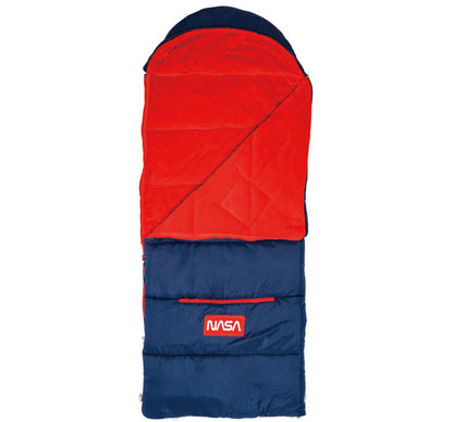 Sleep-N Pack Sherpa Big Kid Nasa Blue