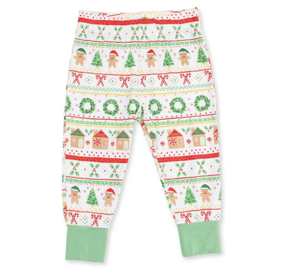Gingerbread Fair Isle Uni Long Sleeve Loungewear Set