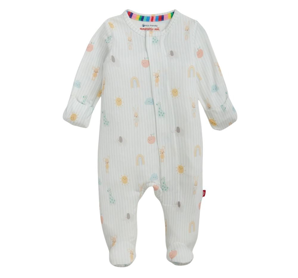Lullaby Sky Blue Magnetic Footie